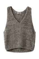 【オブリオ/AUBRIOT】のシャギーヤーン ノースリーブトップ シルバー|ID: prp329100004116877 ipo3291000000036759791