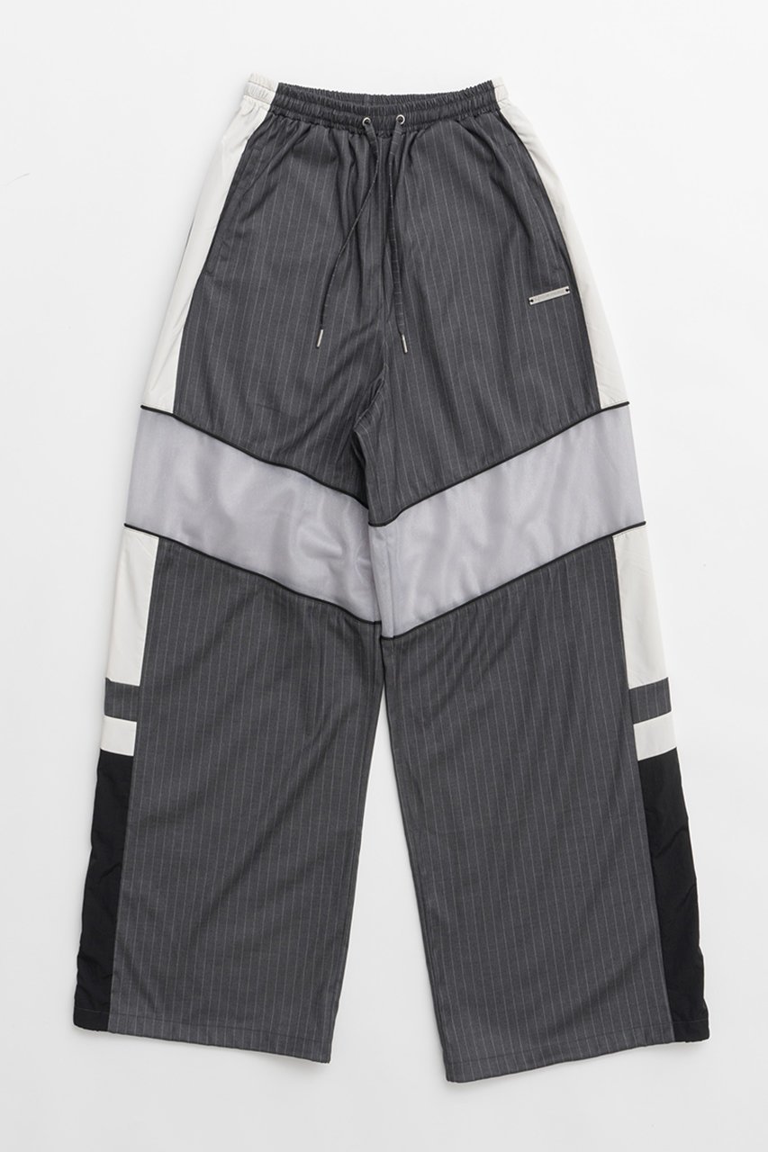 【プランク プロジェクト/PRANK PROJECT】のパネルドトラックパンツPanelled Track Pants インテリア・キッズ・メンズ・レディースファッション・服の通販 founy(ファニー) 　ファッション　Fashion　レディースファッション　WOMEN　パンツ　Pants　シアー　Sheer　セットアップ　Set Up　タフタ　Taffeta　トレンド　Trend　リラックス　Relax　GRY(グレー)|ID: prp329100004116878 ipo3291000000028054079