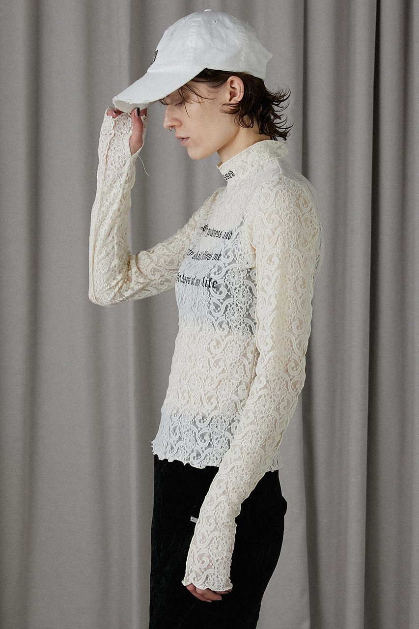 【プランク プロジェクト/PRANK PROJECT】のレーススクリプトスキントップLace Script Skin Top 人気、トレンドファッション・服の通販 founy(ファニー) 　ファッション　Fashion　レディースファッション　WOMEN　トップス・カットソー　Tops/Tshirt　シャツ/ブラウス　Shirts/Blouses　ロング / Tシャツ　T-Shirts　カットソー　Cut and Sewn　ジャケット　Jacket　スリーブ　Sleeve　プリント　Print　ロング　Long　other-3|ID: prp329100004116880 ipo3291000000031410171
