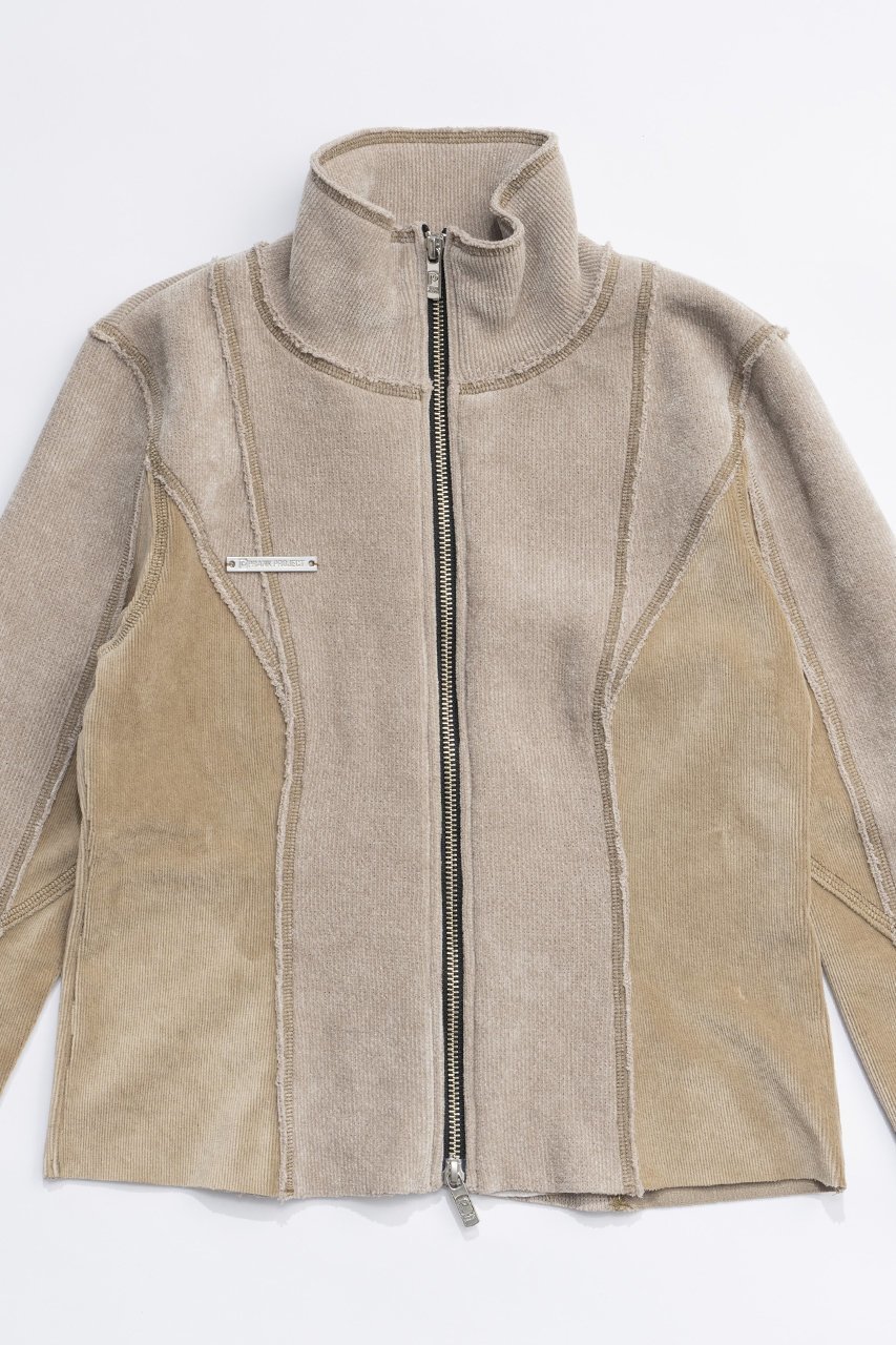 【プランク プロジェクト/PRANK PROJECT】のシェニールジャージジップアップトップChenille Jersey Zip-Up Top 人気、トレンドファッション・服の通販 founy(ファニー) 　ファッション　Fashion　レディースファッション　Fashion for Women　アウター　Coat / Outerwear Collection　レディースジャケット・軽アウター　Jackets　ブルゾンジャケット・スポーティアウター　Blouson Jackets　おすすめ　Recommended / Our Picks　カットソー　Cut and Sewn Top　コンパクト　Compact, Small Size　コーデュロイ　Corduroy, Cord Fabric　ジャケット　Jacket, Outerwear　テクスチャー　Texture, Textured Fabric　ブルゾン　Blouson, Bomber Jacket　ワイド　Wide, Wide Fit　other-2|ID: prp329100004116881 ipo3291000000032896540
