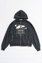 【プランク プロジェクト/PRANK PROJECT】のFREAKダブルジップフーディFREAK Double Zip Hoodie BLK(ブラック)|ID: prp329100004116885 ipo3291000000032913452