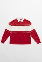 【プランク プロジェクト/PRANK PROJECT】のベロアラガーオーバートップVelor Rugger Over Top 人気、トレンドファッション・服の通販 founy(ファニー) ファッション Fashion レディースファッション Fashion for Women トップス・カットソー Cut & Sew Tops シャツ・ブラウス・オフィスカジュアル Elegant Blouses & Button-Ups ロングTシャツ・Tシャツ Longline T-Shirts & Tees カットソー・ベーシックTシャツ Cut-and-Sewn Tops / Stretch Tees & Basics ベロアトップス Velour Tops / Velvet-Look Items おすすめ Recommended / Our Picks スリーブ Sleeve, Long Sleeve / Short Sleeve ベロア Velour, Soft Velvet ロング Long, Long-Length thumbnail RED(レッド)|ID: prp329100004116886 ipo3291000000034980079