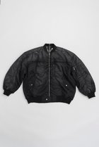 【プランク プロジェクト/PRANK PROJECT】のリバーシブルビッグボンバージャケット / Reversible Big Bomber Jacke BLK(ブラック)|ID:prp329100004116890