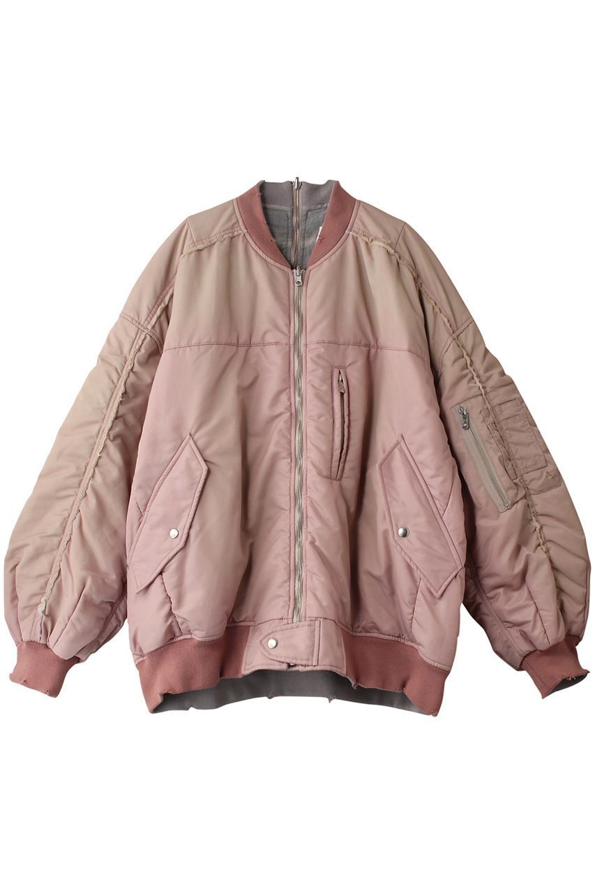 【プランク プロジェクト/PRANK PROJECT】のリバーシブルビッグボンバージャケット / Reversible Big Bomber Jacke インテリア・キッズ・メンズ・レディースファッション・服の通販 founy(ファニー) 　ファッション　Fashion　レディースファッション　Fashion for Women　アウター　Coat / Outerwear Collection　レディースジャケット・軽アウター　Jackets　ブルゾンジャケット・スポーティアウター　Blouson Jackets　ジャケット　Jacket, Outerwear　フォルム　Silhouette, Form　ブルゾン　Blouson, Bomber Jacket　リバーシブル　Reversible, Two-Sided　PNK(ピンク)|ID: prp329100004116890 ipo3291000000032952808