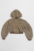 【プランク プロジェクト/PRANK PROJECT】のフーデッドショートボンバージャケット / Hooded Short Bomber Jacket 人気、トレンドファッション・服の通販 founy(ファニー) ファッション Fashion レディースファッション WOMEN アウター Coat Outerwear ジャケット Jackets ブルゾン Blouson/Jackets コンパクト Compact ジャケット Jacket ビッグ Big ブルゾン Blouson thumbnail BGE(ベージュ)|ID: prp329100004116892 ipo3291000000028054136