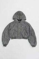 【プランク プロジェクト/PRANK PROJECT】のフーデッドショートボンバージャケット / Hooded Short Bomber Jacket 人気、トレンドファッション・服の通販 founy(ファニー) ファッション Fashion レディースファッション WOMEN アウター Coat Outerwear ジャケット Jackets ブルゾン Blouson/Jackets コンパクト Compact ジャケット Jacket ビッグ Big ブルゾン Blouson thumbnail GRY(グレー)|ID: prp329100004116892 ipo3291000000028054138