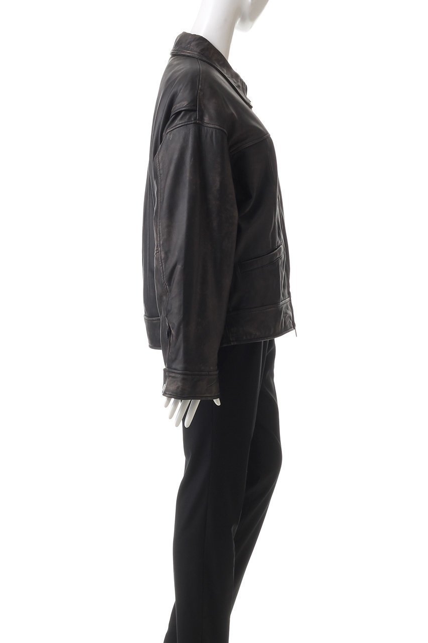 【プランク プロジェクト/PRANK PROJECT】のパディングSHEEPレザーブルゾンPadded SHEEP Leather Blouson 人気、トレンドファッション・服の通販 founy(ファニー) 　ファッション　Fashion　レディースファッション　Fashion for Women　アウター　Coat / Outerwear Collection　レディースジャケット・軽アウター　Jackets　ブルゾンジャケット・スポーティアウター　Blouson Jackets　ジャケット　Jacket, Outerwear　ブルゾン　Blouson, Bomber Jacket　リアル　Real, Realistic　ヴィンテージ　Vintage Style　冬　Winter / This Winter　無地　Plain, Solid Color　軽量　Lightweight, Ultra Light　other-3|ID: prp329100004116893 ipo3291000000032943055