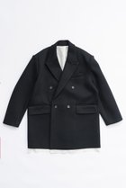 【プランク プロジェクト/PRANK PROJECT】のダンボールオーバージャケット / Double-Faced Overcoat Jacket BLK(ブラック)|ID: prp329100004116894 ipo3291000000028054142