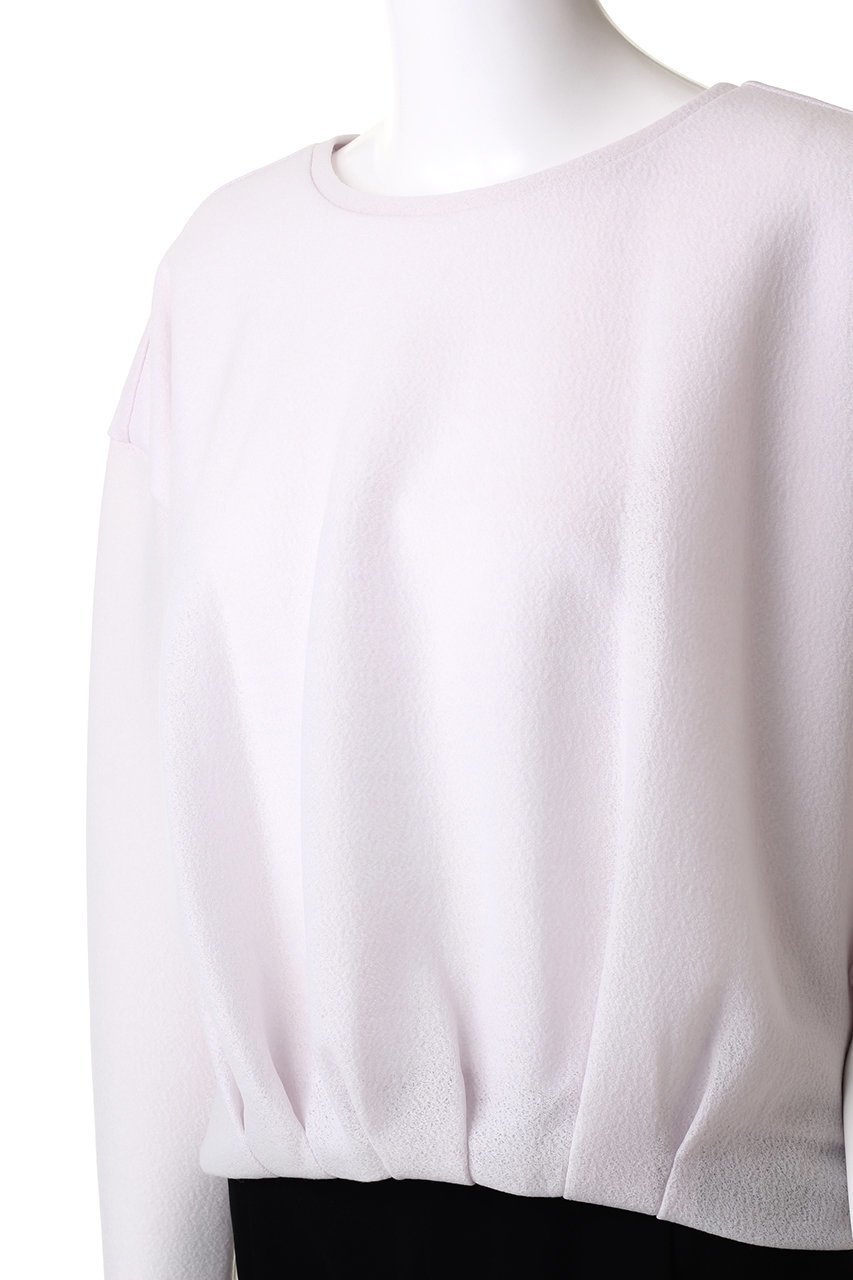 【オブリオ/AUBRIOT】のウールブークレー プルオーバー 人気、トレンドファッション・服の通販 founy(ファニー) 　ファッション　Fashion　レディースファッション　Fashion for Women　トップス・カットソー　Cut & Sew Tops　ニット　Knit Tops & Sweaters　カジュアルプルオーバー・ニットトップス　Pullovers & Knit Tops / Casual Pullovers　エアリー　Airy Texture　フォルム　Silhouette, Form　ブラウジング　Blouson Silhouette, Cinched Waist　other-5|ID: prp329100004116896 ipo3291000000036531086