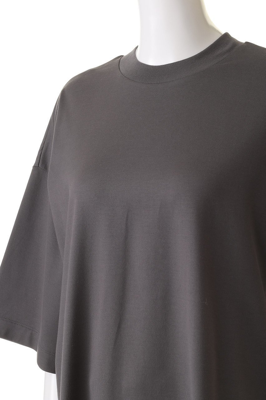 【オブリオ/AUBRIOT】のコットン天竺 ボクシーTシャツ 人気、トレンドファッション・服の通販 founy(ファニー) 　ファッション　Fashion　レディースファッション　WOMEN　トップス・カットソー　Tops/Tshirt　シャツ/ブラウス　Shirts/Blouses　ロング / Tシャツ　T-Shirts　カットソー　Cut and Sewn　ショート　Short　ジャージ　Jersey　スマート　Smart　スリーブ　Sleeve　スーピマ　Supima　フィット　Fit　フォルム　Form　ベーシック　Basic　リラックス　Relax　other-5|ID: prp329100004116897 ipo3291000000031410293