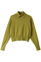 【オブリオ/AUBRIOT】のウールアルパカベビー タートルネックセーター イエローグリーン|ID: prp329100004116898 ipo3291000000036759771