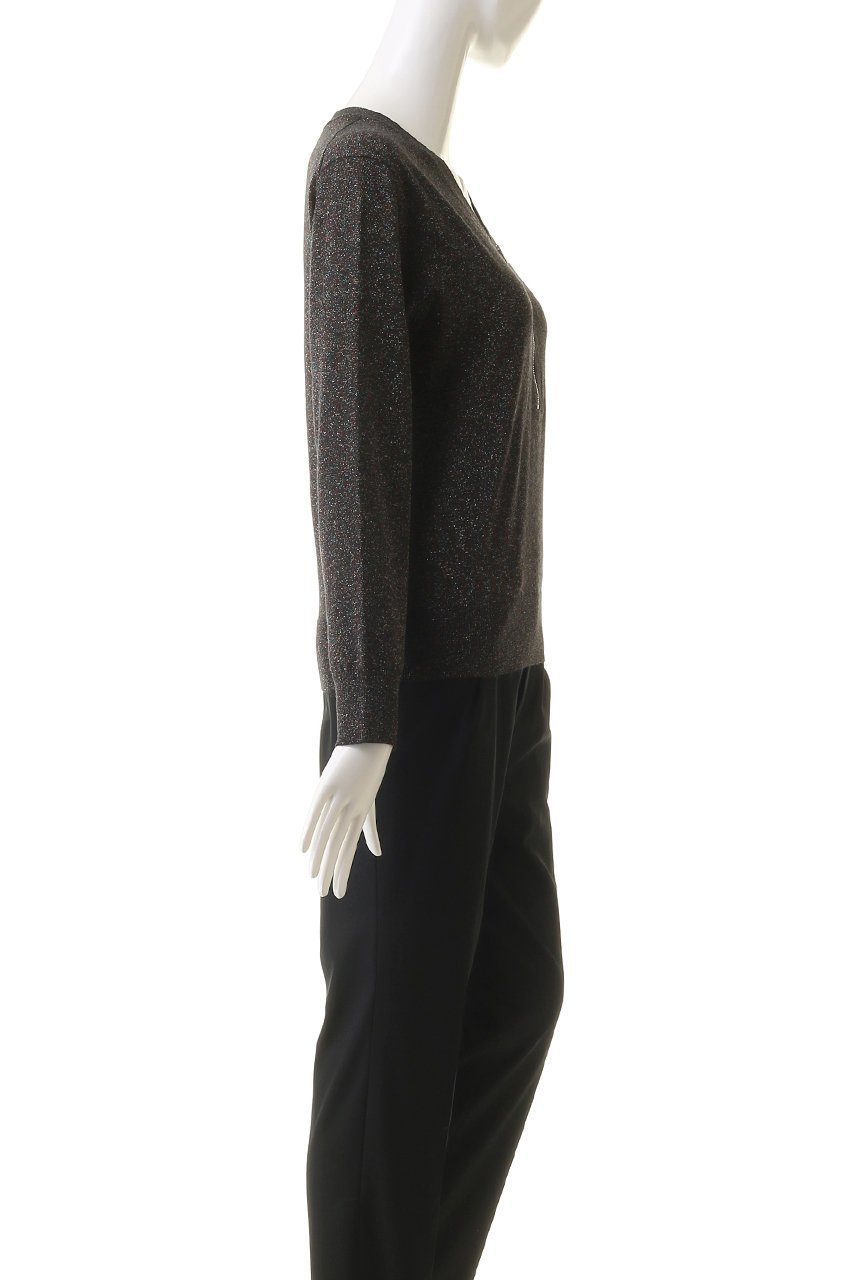 【オブリオ/AUBRIOT】のラメプレーティング プルオーバー 人気、トレンドファッション・服の通販 founy(ファニー) 　ファッション　Fashion　レディースファッション　WOMEN　トップス・カットソー　Tops/Tshirt　ニット　Knit Tops　プルオーバー　Pullover　おすすめ　Recommend　アンサンブル　Ensemble　カーディガン　Cardigan　スマート　Smart　ベーシック　Basic　エレガント 上品　Elegant　other-3|ID: prp329100004116901 ipo3291000000031410348