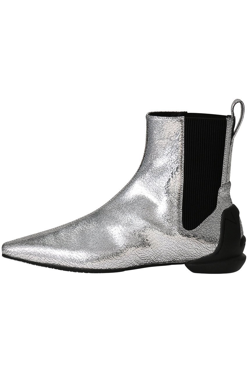 【シセイ/SHISEI】のCHISELTOE ANKLEBOOTS(レイン対応) インテリア・キッズ・メンズ・レディースファッション・服の通販 founy(ファニー) 　ファッション　Fashion　レディースファッション　Fashion for Women　ショート　Short, Short Length　レイン　Rain, Rainproof　冬　Winter / This Winter　定番　Standard, Basic Item　シルバー|ID: prp329100004116925 ipo3291000000032879752