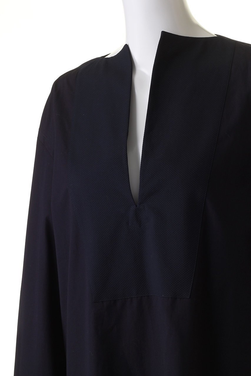 【イレーヴ/YLEVE】の【BOURRIENNE Paris X. × YLEVE】KAN スーピマ コットン タイプライター ロングシャツ 人気、トレンドファッション・服の通販 founy(ファニー) 　ファッション　Fashion　レディースファッション　Fashion for Women　トップス・カットソー　Cut & Sew Tops　シャツ・ブラウス・オフィスカジュアル　Elegant Blouses & Button-Ups　おすすめ　Recommended / Our Picks　なめらか　Smooth, Silky Texture　カフス　Cuff Design　スキッパー　Skipper, Open Collar　スリーブ　Sleeve, Long Sleeve / Short Sleeve　スーピマ　Supima, Premium Cotton　タイプライター　Typewriter Fabric, Crisp Cotton　チュニック　Tunic, Long Top　ロング　Long, Long-Length　other-5|ID: prp329100004116926 ipo3291000000036023720