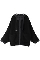 【ヘルノ/HERNO】のフーディーケープ 人気、トレンドファッション・服の通販 founy(ファニー) ファッション Fashion レディースファッション WOMEN アウター Coat Outerwear コート Coats ショート Short ラグジュアリー Luxury thumbnail ブラック|ID: prp329100004116930 ipo3291000000028054263