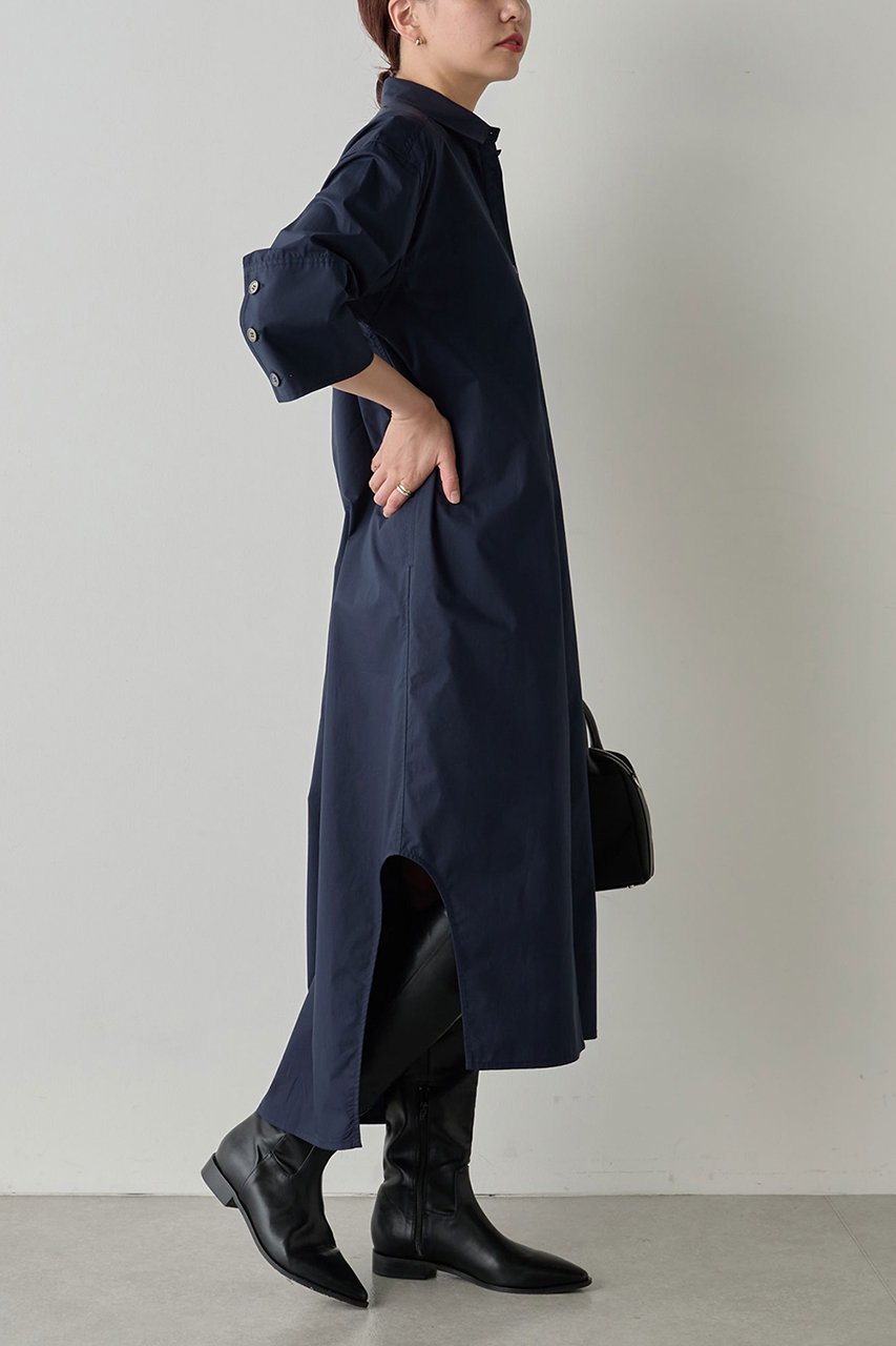 【ガリャルダガランテ/GALLARDAGALANTE】のワイドスリーブシャツワンピース 人気、トレンドファッション・服の通販 founy(ファニー) 　ファッション　Fashion　レディースファッション　Fashion for Women　ワンピース　Dresses　シャツワンピース / 1枚で着映えコーデ　Shirt Dresses　チュニック　Tunic Tops & Dresses　カフス　Cuff Design　チュニック　Tunic, Long Top　ロング　Long, Long-Length　エレガント 上品　Elegant　other-8|ID: prp329100004116967 ipo3291000000032893592