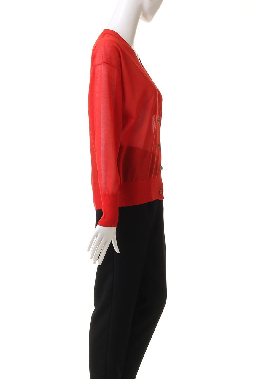 【デザイン ワークス/DESIGN WORKS】のラメシアーVネックカーディガン 人気、トレンドファッション・服の通販 founy(ファニー) 　ファッション　Fashion　レディースファッション　WOMEN　トップス・カットソー　Tops/Tshirt　ニット　Knit Tops　カーディガン　Cardigans　Vネック　V-Neck　エレガント 上品　Elegant　カーディガン　Cardigan　ベーシック　Basic　other-3|ID: prp329100004116985 ipo3291000000031410476