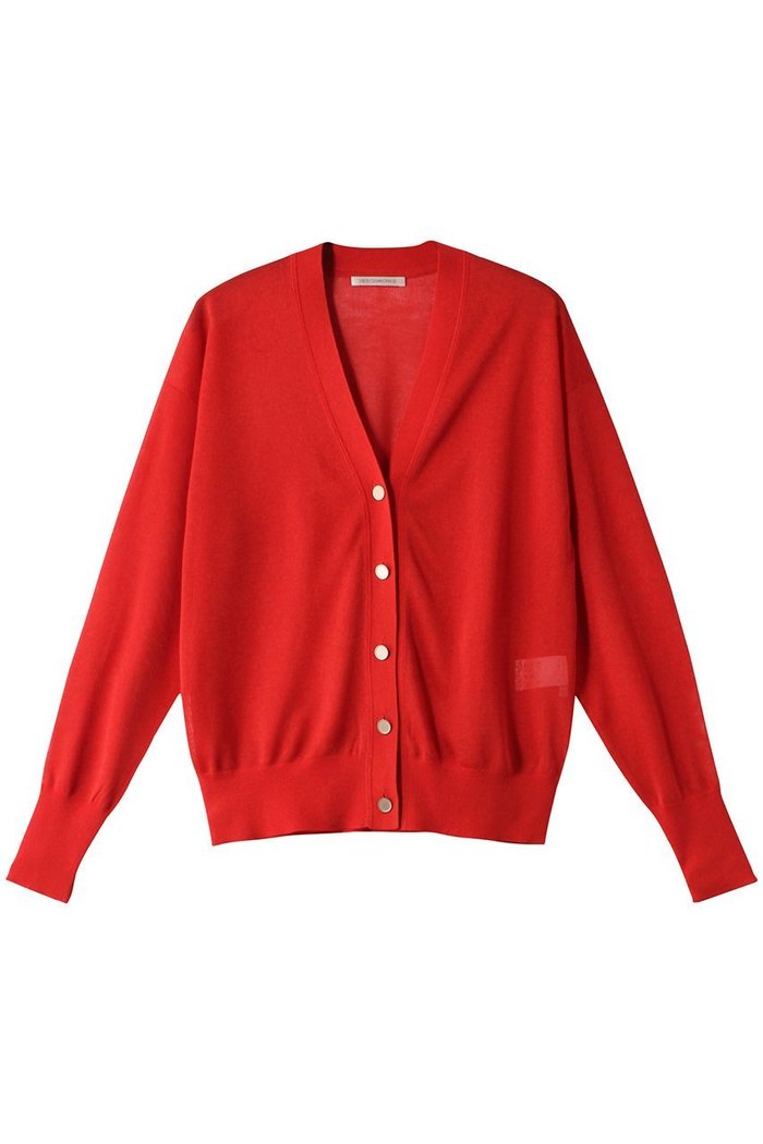 【デザイン ワークス/DESIGN WORKS】のラメシアーVネックカーディガン インテリア・キッズ・メンズ・レディースファッション・服の通販 founy(ファニー) https://founy.com/ ファッション Fashion レディースファッション Fashion for Women トップス・カットソー Cut & Sew Tops ニット Knit Tops & Sweaters カーディガン・羽織り Layered Style Cardigans Vネックトップス V-Neck Tops / V-Cut Neckline Shirts エレガント 上品 Elegant カーディガン Cardigan, Knitwear ベーシック Basic, Essential |ID: prp329100004116985 ipo3291000000034957472