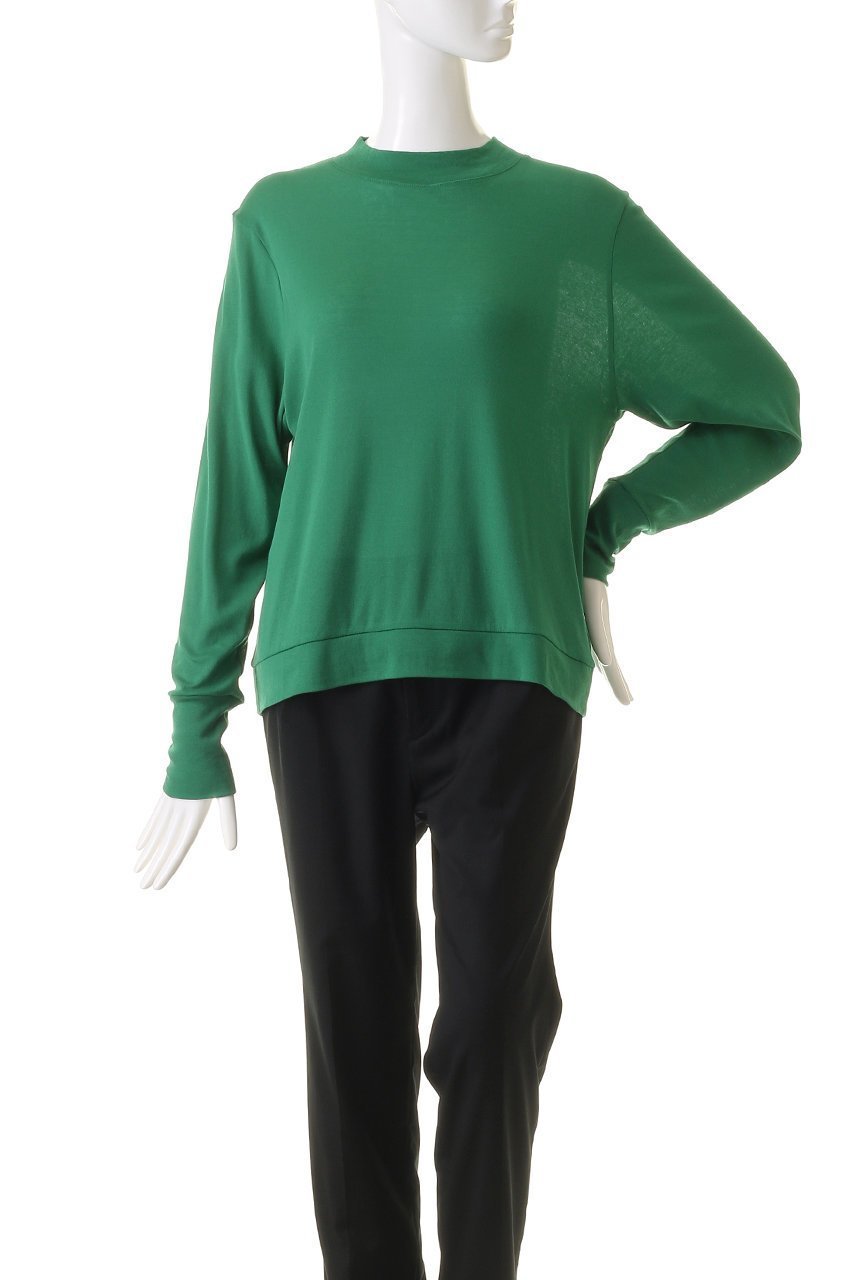 【スリー ドッツ/three dots】のスマイルストレッチジャージー モックネック 人気、トレンドファッション・服の通販 founy(ファニー) 　ファッション　Fashion　レディースファッション　WOMEN　トップス・カットソー　Tops/Tshirt　シャツ/ブラウス　Shirts/Blouses　ロング / Tシャツ　T-Shirts　カットソー　Cut and Sewn　スリーブ　Sleeve　モックネック　Mock Neck　ロング　Long　other-2|ID: prp329100004116987 ipo3291000000031410489