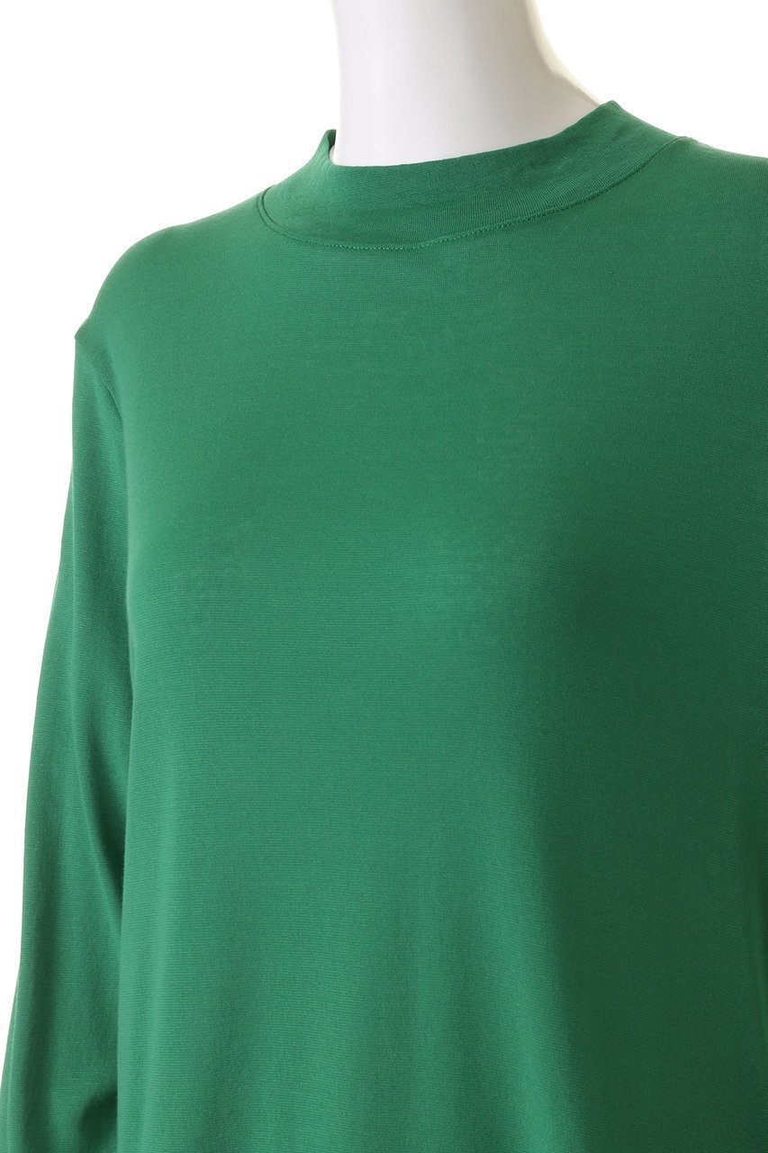 【スリー ドッツ/three dots】のスマイルストレッチジャージー モックネック 人気、トレンドファッション・服の通販 founy(ファニー) 　ファッション　Fashion　レディースファッション　WOMEN　トップス・カットソー　Tops/Tshirt　シャツ/ブラウス　Shirts/Blouses　ロング / Tシャツ　T-Shirts　カットソー　Cut and Sewn　スリーブ　Sleeve　モックネック　Mock Neck　ロング　Long　other-5|ID: prp329100004116987 ipo3291000000031410495