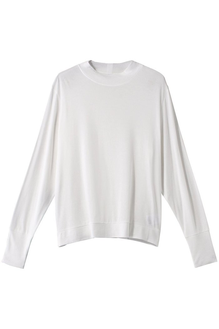 【スリー ドッツ/three dots】のスマイルストレッチジャージー モックネック インテリア・キッズ・メンズ・レディースファッション・服の通販 founy(ファニー) https://founy.com/ ファッション Fashion レディースファッション Fashion for Women トップス・カットソー Cut & Sew Tops シャツ・ブラウス・オフィスカジュアル Elegant Blouses & Button-Ups ロングTシャツ・Tシャツ Longline T-Shirts & Tees カットソー・ベーシックTシャツ Cut-and-Sewn Tops / Stretch Tees & Basics スリーブ Sleeve, Long Sleeve / Short Sleeve モックネック Mock Neck, Short Turtleneck ロング Long, Long-Length |ID: prp329100004116987 ipo3291000000032914953