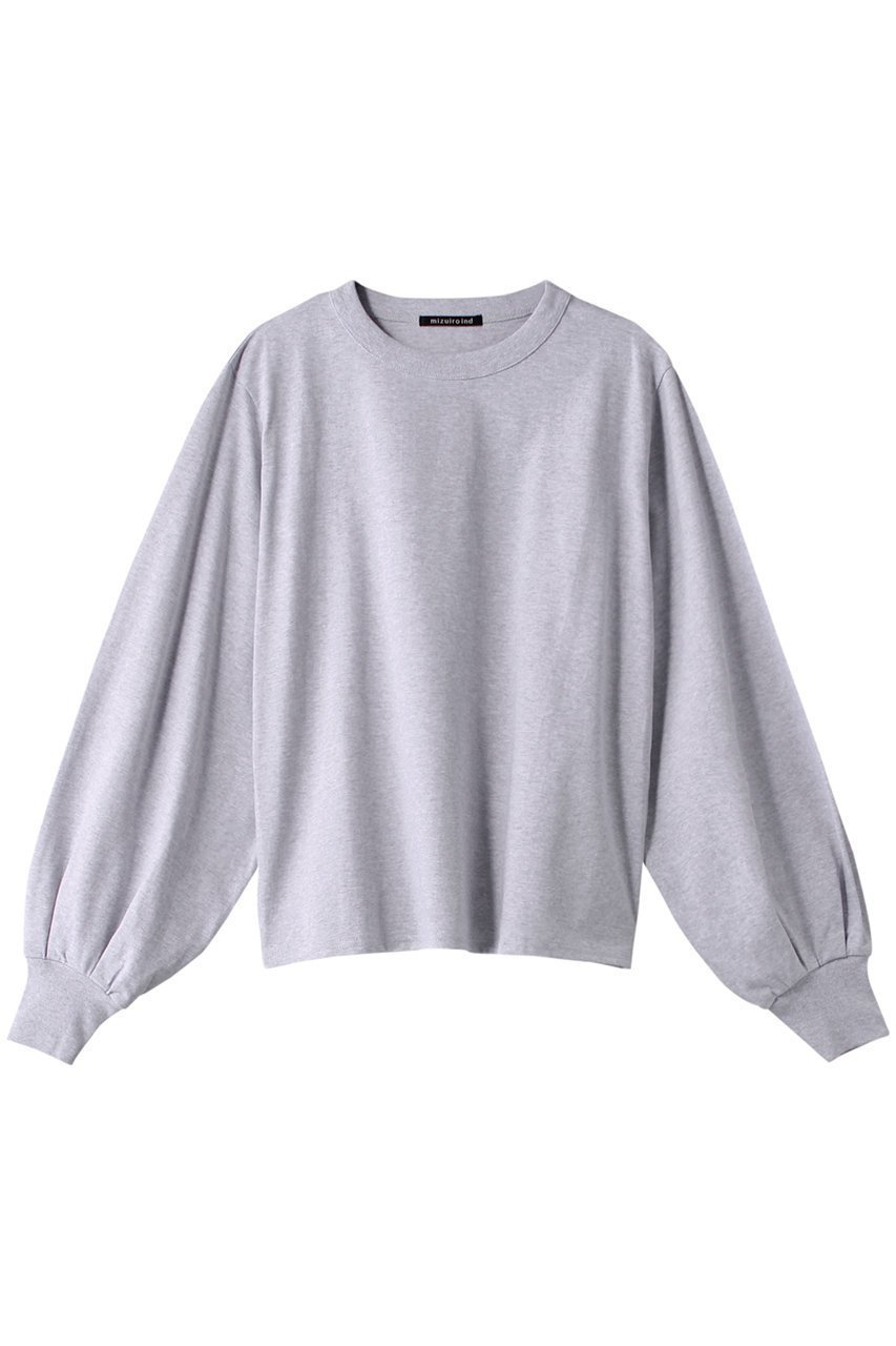 【ミズイロ インド/mizuiro ind】のpuff slv long T Tシャツ インテリア・キッズ・メンズ・レディースファッション・服の通販 founy(ファニー) 　ファッション　Fashion　レディースファッション　Fashion for Women　トップス・カットソー　Cut & Sew Tops　シャツ・ブラウス・オフィスカジュアル　Elegant Blouses & Button-Ups　ロングTシャツ・Tシャツ　Longline T-Shirts & Tees　カットソー・ベーシックTシャツ　Cut-and-Sewn Tops / Stretch Tees & Basics　おすすめ　Recommended / Our Picks　シンプル　Simple, Minimal　スリーブ　Sleeve, Long Sleeve / Short Sleeve　ベーシック　Basic, Essential　ロング　Long, Long-Length　長袖　Long Sleeve, Full Sleeve　kinari|ID: prp329100004116991 ipo3291000000032898590