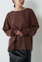 【ガリャルダガランテ/GALLARDAGALANTE】のオーバーロンT 人気、トレンドファッション・服の通販 founy(ファニー) ファッション Fashion レディースファッション WOMEN トップス・カットソー Tops/Tshirt シャツ/ブラウス Shirts/Blouses ロング / Tシャツ T-Shirts カットソー Cut and Sewn おすすめ Recommend スリーブ Sleeve ベーシック Basic ラウンド Round ロング Long NEW・新作・新着・新入荷 New Arrivals thumbnail ブラウン|ID: prp329100004118529 ipo3291000000028071666