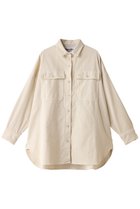 【ヘルシーデニム/Healthy Denim】のAlmond コーデュロイスーパービックシャツ Ecru|ID:prp329100004118531