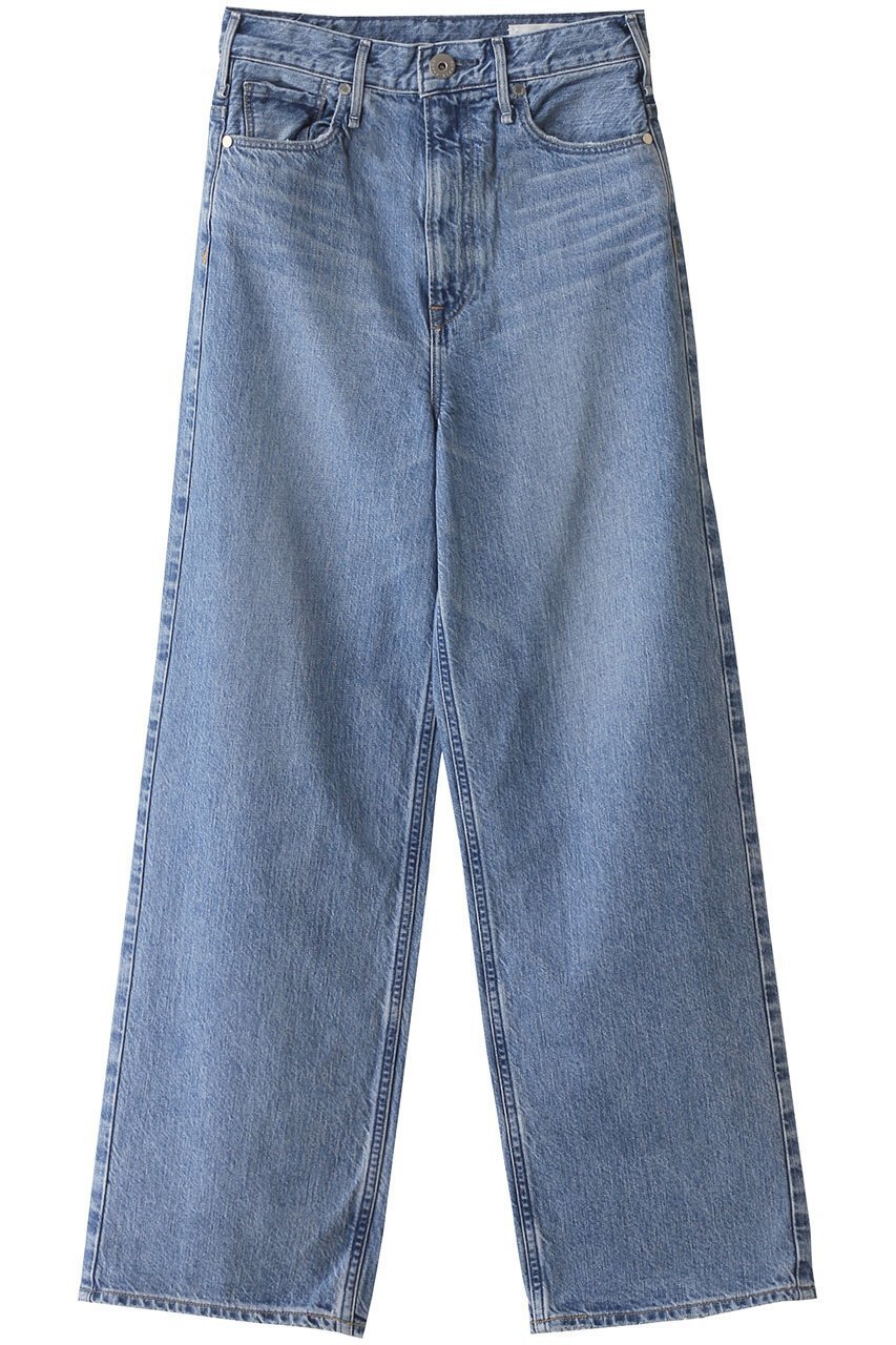 【アッパー ハイツ/upper hights】のTHE NIECE ワイドストレートデニムパンツ 人気、トレンドファッション・服の通販 founy(ファニー) 　ファッション　Fashion　レディースファッション　Fashion for Women　パンツ　Pants & Trousers　デニムパンツ・ジーンズ・美脚デニム　Denim Jeans & Pants　おすすめ　Recommended / Our Picks　ダメージ　Distressed, Destroyed　デニム　Denim, Jeans Material　トレンド　Trend, Trending Now　ハイライズ　High Rise, High Waist　人気　Popular, Best Seller　 other-1|ID: prp329100004118533 ipo3291000000032932695