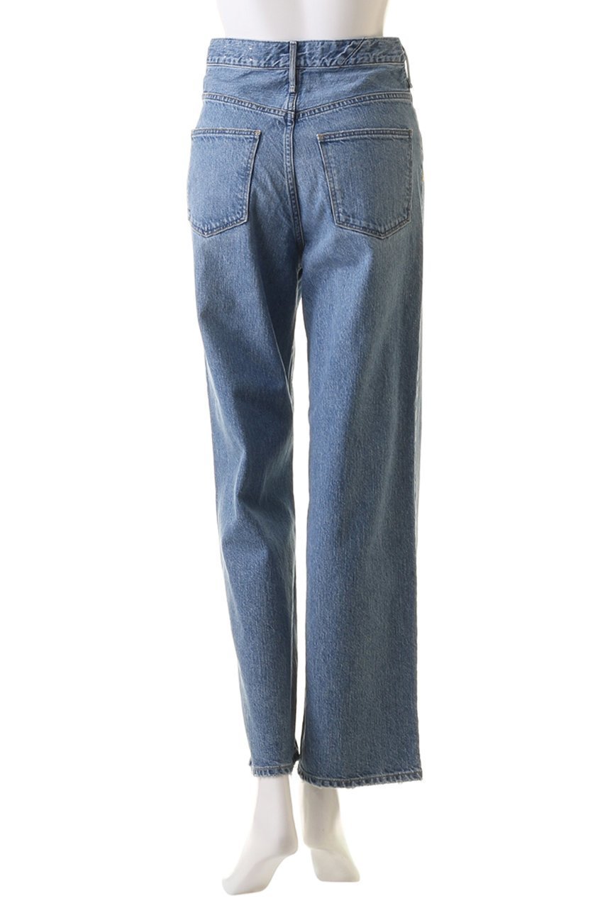 【アッパー ハイツ/upper hights】のTHE NIECE ワイドストレートデニムパンツ 人気、トレンドファッション・服の通販 founy(ファニー) 　ファッション　Fashion　レディースファッション　Fashion for Women　パンツ　Pants & Trousers　デニムパンツ・ジーンズ・美脚デニム　Denim Jeans & Pants　おすすめ　Recommended / Our Picks　ダメージ　Distressed, Destroyed　デニム　Denim, Jeans Material　トレンド　Trend, Trending Now　ハイライズ　High Rise, High Waist　人気　Popular, Best Seller　other-4|ID: prp329100004118533 ipo3291000000032932726