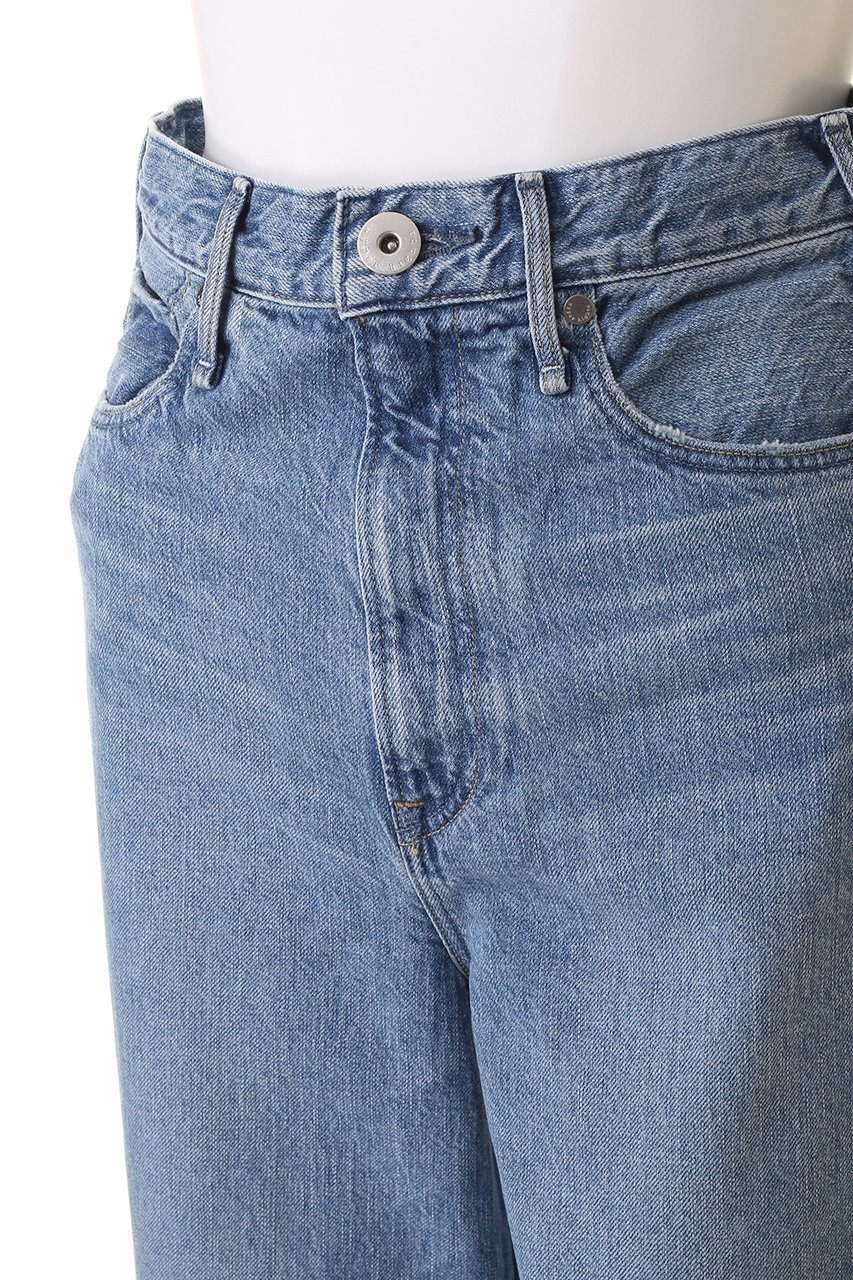 【アッパー ハイツ/upper hights】のTHE NIECE ワイドストレートデニムパンツ 人気、トレンドファッション・服の通販 founy(ファニー) 　ファッション　Fashion　レディースファッション　Fashion for Women　パンツ　Pants & Trousers　デニムパンツ・ジーンズ・美脚デニム　Denim Jeans & Pants　おすすめ　Recommended / Our Picks　ダメージ　Distressed, Destroyed　デニム　Denim, Jeans Material　トレンド　Trend, Trending Now　ハイライズ　High Rise, High Waist　人気　Popular, Best Seller　other-5|ID: prp329100004118533 ipo3291000000032932733