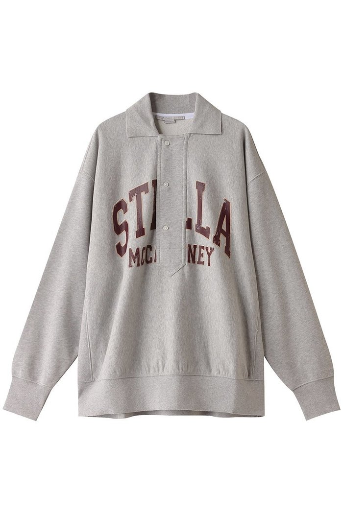 【ステラ マッカートニー/STELLA McCARTNEY】のVarsity Logo ポロスウェットシャツ インテリア・キッズ・メンズ・レディースファッション・服の通販 founy(ファニー) https://founy.com/ ファッション Fashion レディースファッション WOMEN トップス・カットソー Tops/Tshirt シャツ/ブラウス Shirts/Blouses パーカ Sweats ロング / Tシャツ T-Shirts スウェット Sweat カットソー Cut and Sewn スリーブ Sleeve デニム Denim トレンド Trend フロント Front ボトム Bottom ワイド Wide |ID: prp329100004118535 ipo3291000000028071690