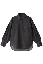 【スリー ドッツ/three dots】のデニムシャツ 人気、トレンドファッション・服の通販 founy(ファニー) ファッション Fashion レディースファッション Fashion for Women トップス・カットソー Cut & Sew Tops シャツ・ブラウス・オフィスカジュアル Elegant Blouses & Button-Ups おすすめ Recommended / Our Picks スリーブ Sleeve, Long Sleeve / Short Sleeve デニム Denim, Jeans Material ロング Long, Long-Length 定番 Standard, Basic Item thumbnail ソフトブラック|ID: prp329100004118541 ipo3291000000032901036