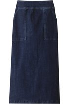 【スリー ドッツ/three dots】のデニムストレートスカート 人気、トレンドファッション・服の通販 founy(ファニー) ファッション Fashion レディースファッション WOMEN スカート Skirt ロングスカート Long Skirt シンプル Simple デニム Denim ロング Long thumbnail インディゴ|ID: prp329100004118542 ipo3291000000028071715