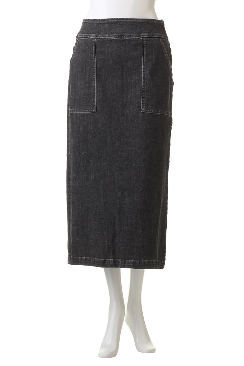 【スリー ドッツ/three dots】のデニムストレートスカート 人気、トレンドファッション・服の通販 founy(ファニー) 　ファッション　Fashion　レディースファッション　Fashion for Women　スカート　Skirts　ロングスカート　Long Skirts / Maxi & Midi Skirts　シンプル　Simple, Minimal　デニム　Denim, Jeans Material　ロング　Long, Long-Length　other-2|ID: prp329100004118542 ipo3291000000032852771