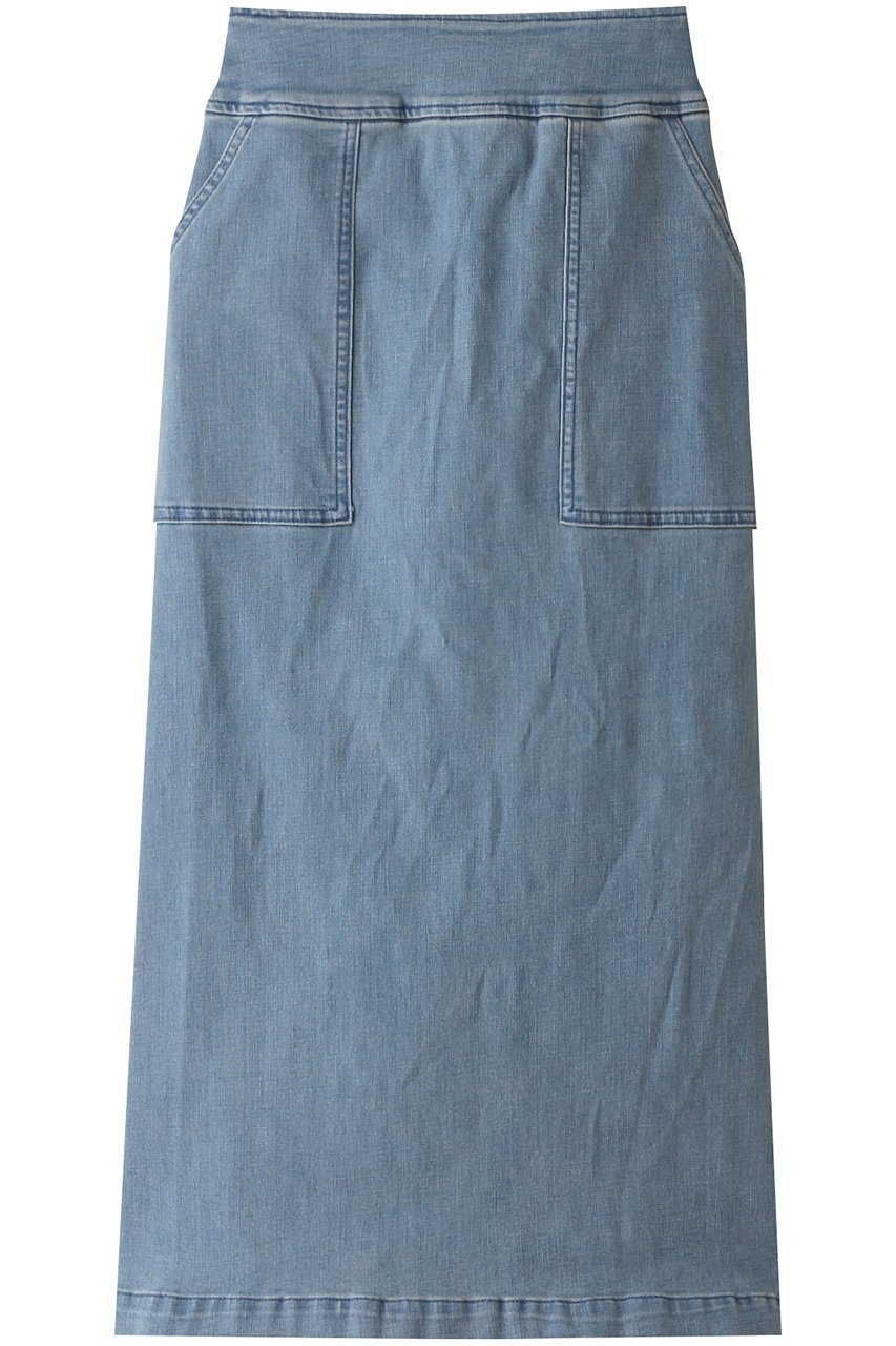 【スリー ドッツ/three dots】のデニムストレートスカート インテリア・キッズ・メンズ・レディースファッション・服の通販 founy(ファニー) ファッション Fashion レディースファッション Fashion for Women スカート Skirts ロングスカート Long Skirts / Maxi & Midi Skirts シンプル Simple, Minimal デニム Denim, Jeans Material ロング Long, Long-Length ウォッシュド|ID: prp329100004118542 ipo3291000000035814138