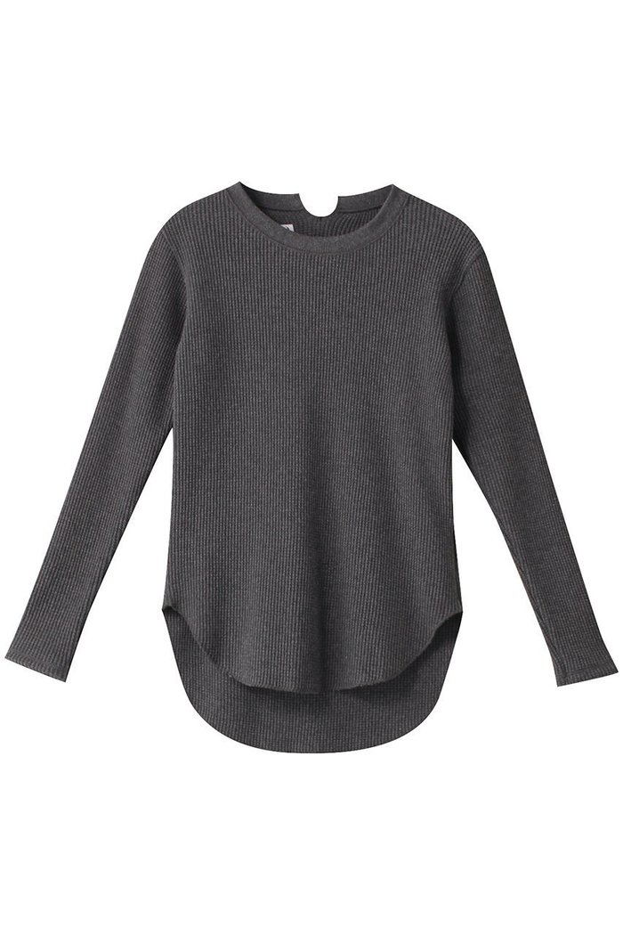 【サードマガジン/THIRD MAGAZINE】のワッフルロングスリーブTシャツ インテリア・キッズ・メンズ・レディースファッション・服の通販 founy(ファニー) https://founy.com/ ファッション Fashion レディースファッション Fashion for Women トップス・カットソー Cut & Sew Tops シャツ・ブラウス・オフィスカジュアル Elegant Blouses & Button-Ups ロングTシャツ・Tシャツ Longline T-Shirts & Tees カットソー・ベーシックTシャツ Cut-and-Sewn Tops / Stretch Tees & Basics インナー Innerwear シンプル Simple, Minimal スリット Slit, Slit Detail スリーブ Sleeve, Long Sleeve / Short Sleeve ロング Long, Long-Length ワッフル Waffle, Waffle Knit |ID: prp329100004120692 ipo3291000000032915018