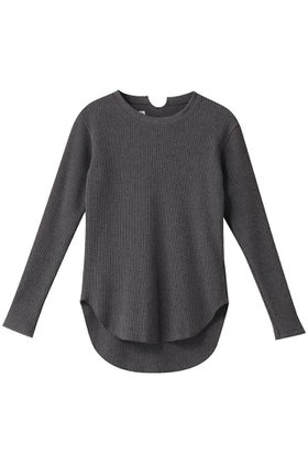 【サードマガジン/THIRD MAGAZINE】 ワッフルロングスリーブTシャツ人気、トレンドファッション・服の通販 founy(ファニー) ファッション Fashion レディースファッション Fashion for Women トップス・カットソー Cut & Sew Tops シャツ・ブラウス・オフィスカジュアル Elegant Blouses & Button-Ups ロングTシャツ・Tシャツ Longline T-Shirts & Tees カットソー・ベーシックTシャツ Cut-and-Sewn Tops / Stretch Tees & Basics インナー Innerwear シンプル Simple, Minimal スリット Slit, Slit Detail スリーブ Sleeve, Long Sleeve / Short Sleeve ロング Long, Long-Length ワッフル Waffle, Waffle Knit |ID:prp329100004120692