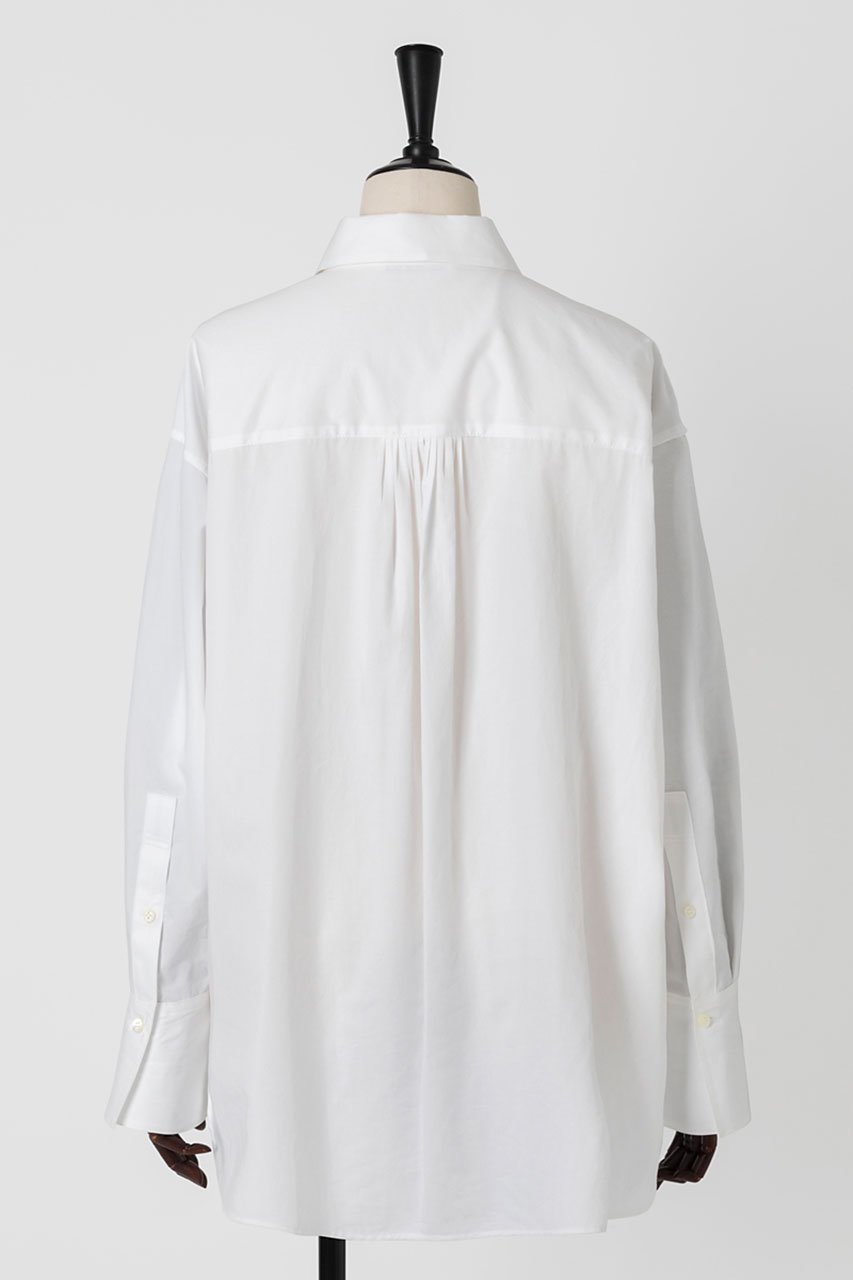【オーヴィル/EAUVIRE】のスロートタブ付きシャツ 人気、トレンドファッション・服の通販 founy(ファニー) 　ファッション　Fashion　レディースファッション　WOMEN　トップス・カットソー　Tops/Tshirt　シャツ/ブラウス　Shirts/Blouses　サテン　Satin　スリーブ　Sleeve　ロング　Long　日本製　Made In Japan　other-3|ID: prp329100004120703 ipo3291000000031408806