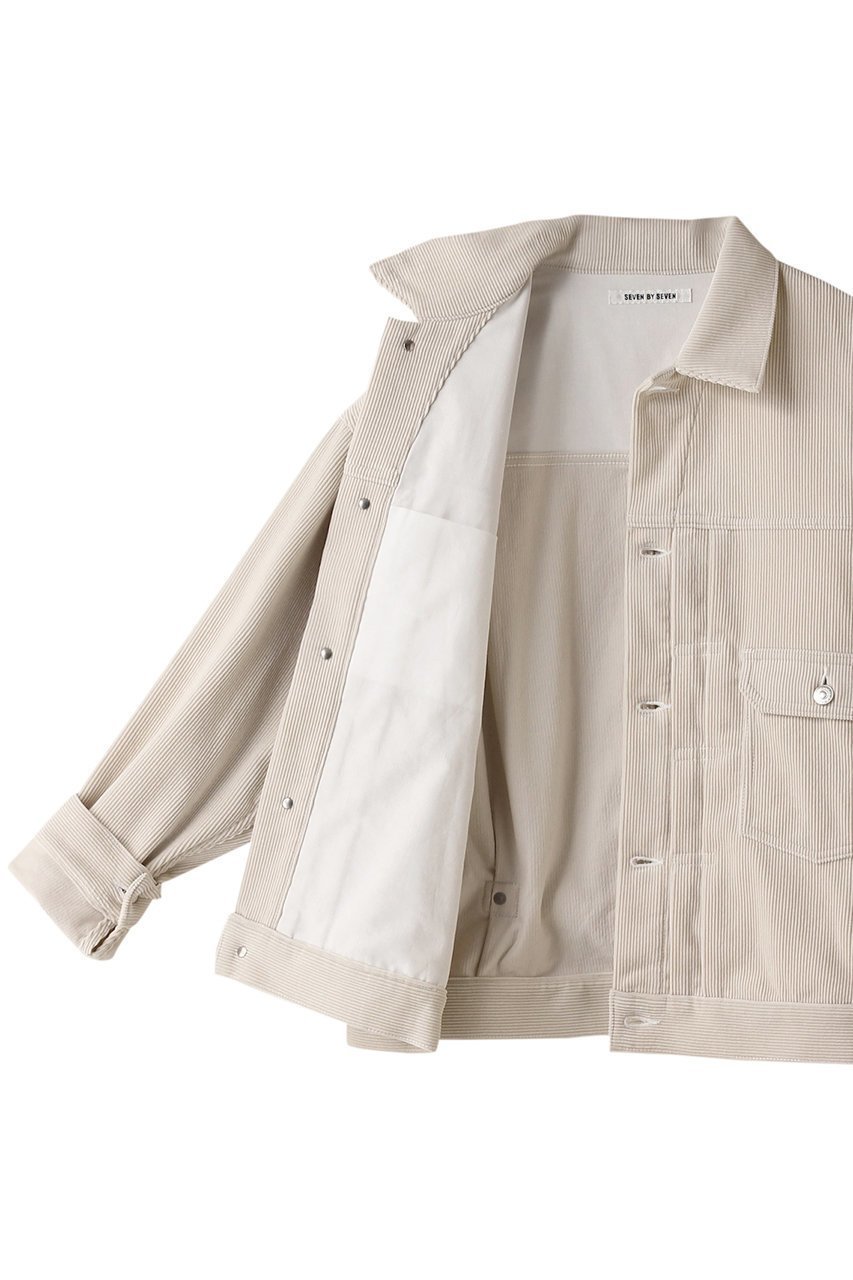 【セブン バイ セブン/SEVEN BY SEVEN / MEN】の【MEN】1ST TYPE コーデュロイ ジャケット‐Modal mix‐ 人気、トレンドファッション・服の通販 founy(ファニー) 　ファッション　Fashion　メンズファッション　Fashion for Men　コーデュロイ　Corduroy, Cord Fabric　ジャケット　Jacket, Outerwear　スラックス　Slacks, Dress Pants　ブルゾン　Blouson, Bomber Jacket　ワーク　Workwear, Utility Style　定番　Standard, Basic Item　other-6|ID: prp329100004120704 ipo3291000000035654965