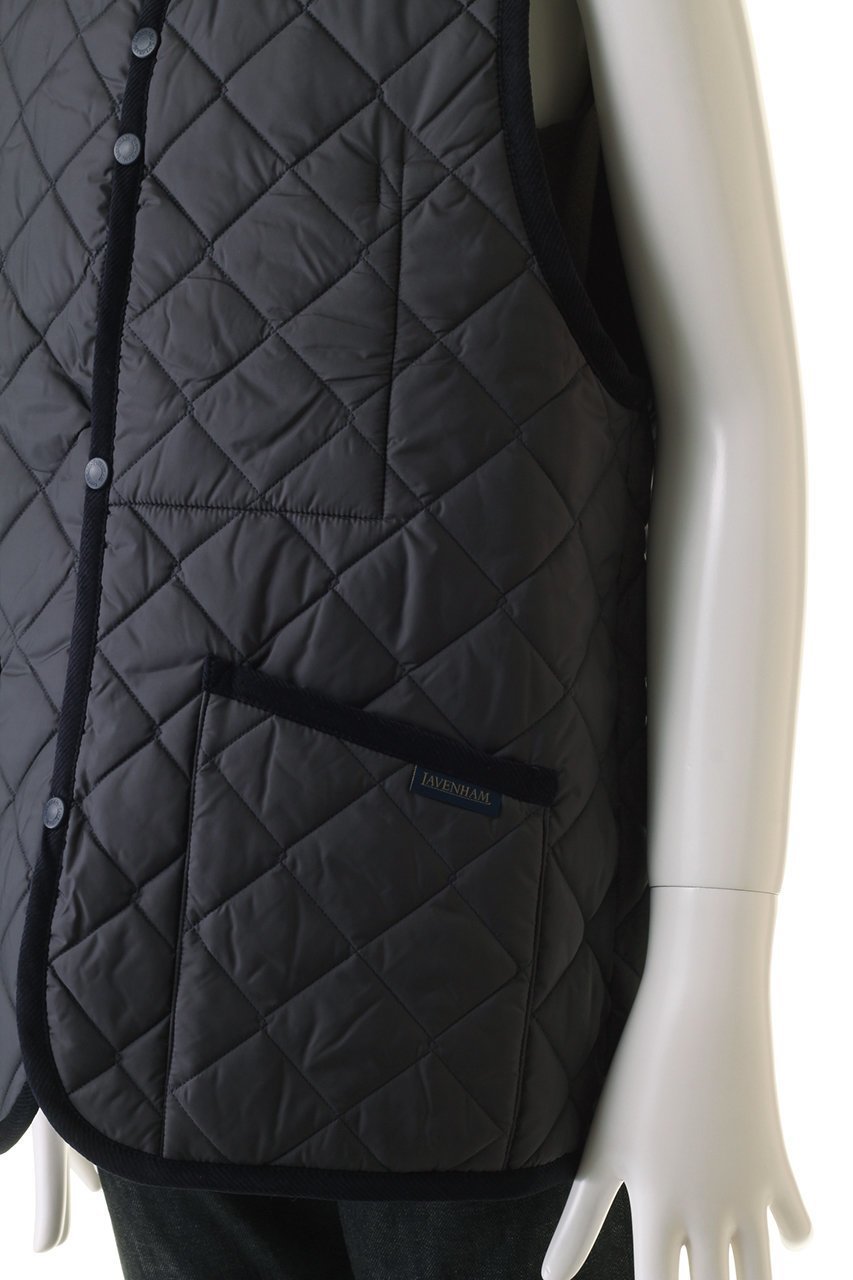 【ラベンハム/lavenham / MEN】の【MEN】NACTON ベスト 人気、トレンドファッション・服の通販 founy(ファニー) 　ファッション　Fashion　メンズファッション　MEN　キルティング　Quilting　クラシカル　Classical　ジャケット　Jacket　ダイヤモンド　Diamond　パイピング　Piping　ベスト　Vest　軽量　Lightweight　other-5|ID: prp329100004120710 ipo3291000000031408837