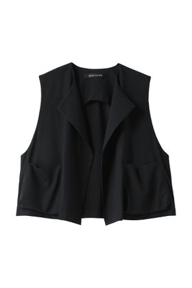 【ミズイロ インド/mizuiro ind】のcrew neck short vest ベスト 人気、トレンドファッション・服の通販 founy(ファニー) ファッション Fashion レディースファッション WOMEN アウター Coat Outerwear ジャケット Jackets キャミソール Camisole ショート Short ジャケット Jacket ハイネック High Neck パッチ Patch ベスト Vest ポケット Pocket マニッシュ Mannish 夏 Summer |ID:prp329100004120741