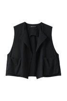 【ミズイロ インド/mizuiro ind】のcrew neck short vest ベスト 人気、トレンドファッション・服の通販 founy(ファニー) ファッション Fashion レディースファッション WOMEN アウター Coat Outerwear ジャケット Jackets キャミソール Camisole ショート Short ジャケット Jacket ハイネック High Neck パッチ Patch ベスト Vest ポケット Pocket マニッシュ Mannish 夏 Summer thumbnail navy|ID: prp329100004120741 ipo3291000000028109539