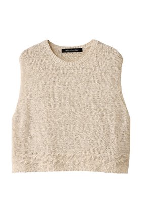 【ミズイロ インド/mizuiro ind】のcrew neck short vest ベスト 人気、トレンドファッション・服の通販 founy(ファニー) ファッション Fashion レディースファッション Fashion for Women トップス・カットソー Cut & Sew Tops ニット Knit Tops & Sweaters ベスト&ジレ / 重ね着スタイル Vests & Gilets カジュアルプルオーバー・ニットトップス Pullovers & Knit Tops / Casual Pullovers インナー Innerwear ショート Short, Short Length ベスト Vest, Waistcoat 夏 Summer |ID:prp329100004120741