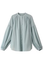 【デザイン ワークス/DESIGN WORKS】のコットンボイルギャザースリーブシャツ 人気、トレンドファッション・服の通販 founy(ファニー) ファッション Fashion レディースファッション Fashion for Women トップス・カットソー Cut & Sew Tops シャツ・ブラウス・オフィスカジュアル Elegant Blouses & Button-Ups ギャザー Gathered, Ruffled スリーブ Sleeve, Long Sleeve / Short Sleeve デニム Denim, Jeans Material パーティ Party, Party Style ロング Long, Long-Length エレガント 上品 Elegant thumbnail ブルーグレー|ID: prp329100004120757 ipo3291000000034955997