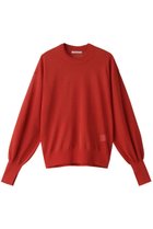 【デザイン ワークス/DESIGN WORKS】のラメシアークルーネックプルオーバー レッド|ID: prp329100004120758 ipo3291000000032915534