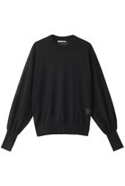 【デザイン ワークス/DESIGN WORKS】のラメシアークルーネックプルオーバー 人気、トレンドファッション・服の通販 founy(ファニー) ファッション Fashion レディースファッション Fashion for Women トップス・カットソー Cut & Sew Tops シャツ・ブラウス・オフィスカジュアル Elegant Blouses & Button-Ups ロングTシャツ・Tシャツ Longline T-Shirts & Tees カジュアルプルオーバー・ニットトップス Pullovers & Knit Tops / Casual Pullovers カットソー・ベーシックTシャツ Cut-and-Sewn Tops / Stretch Tees & Basics スリーブ Sleeve, Long Sleeve / Short Sleeve ベーシック Basic, Essential ロング Long, Long-Length thumbnail ブラック|ID: prp329100004120758 ipo3291000000034954478