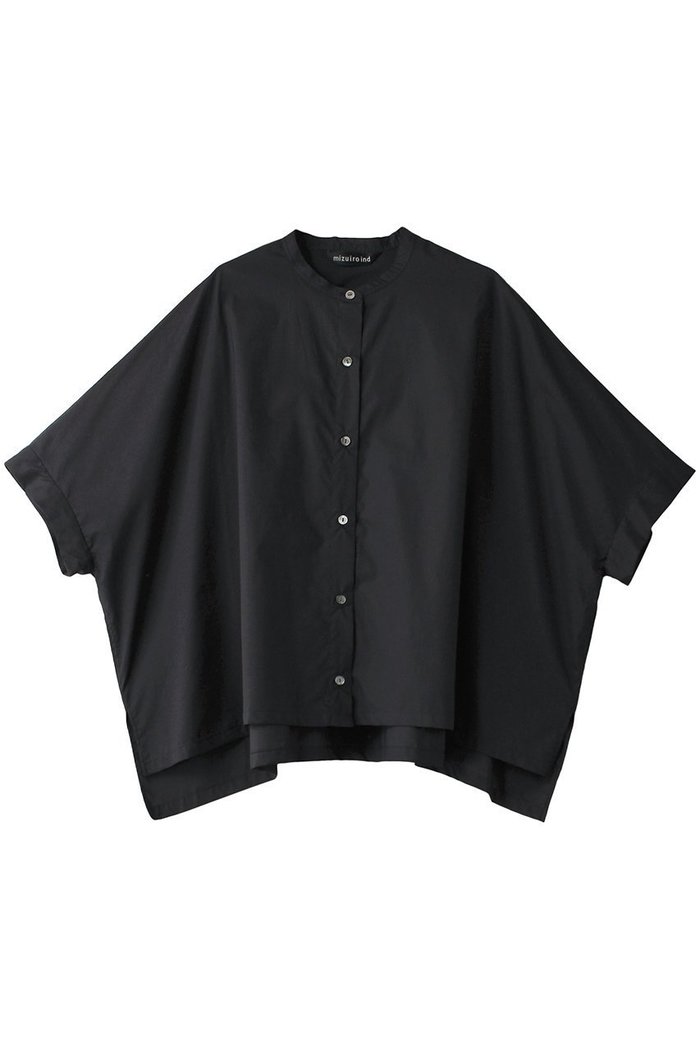 【ミズイロ インド/mizuiro ind】のstand collar wide shirt シャツ インテリア・キッズ・メンズ・レディースファッション・服の通販 founy(ファニー) https://founy.com/ ファッション Fashion レディースファッション WOMEN トップス・カットソー Tops/Tshirt シャツ/ブラウス Shirts/Blouses ショート Short スタンド Stand スリット Slit スリーブ Sleeve トレンド Trend バランス Balance フォルム Form ボトム Bottom ワイド Wide |ID: prp329100004120760 ipo3291000000028109597