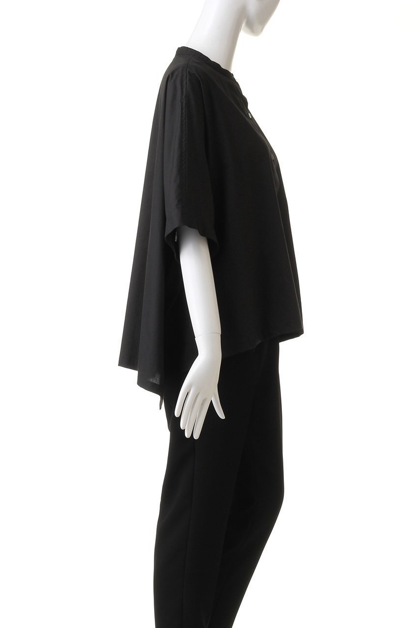 【ミズイロ インド/mizuiro ind】のstand collar wide shirt シャツ 人気、トレンドファッション・服の通販 founy(ファニー) 　ファッション　Fashion　レディースファッション　WOMEN　トップス・カットソー　Tops/Tshirt　シャツ/ブラウス　Shirts/Blouses　ショート　Short　スタンド　Stand　スリット　Slit　スリーブ　Sleeve　トレンド　Trend　バランス　Balance　フォルム　Form　ボトム　Bottom　ワイド　Wide　other-3|ID: prp329100004120760 ipo3291000000031409008