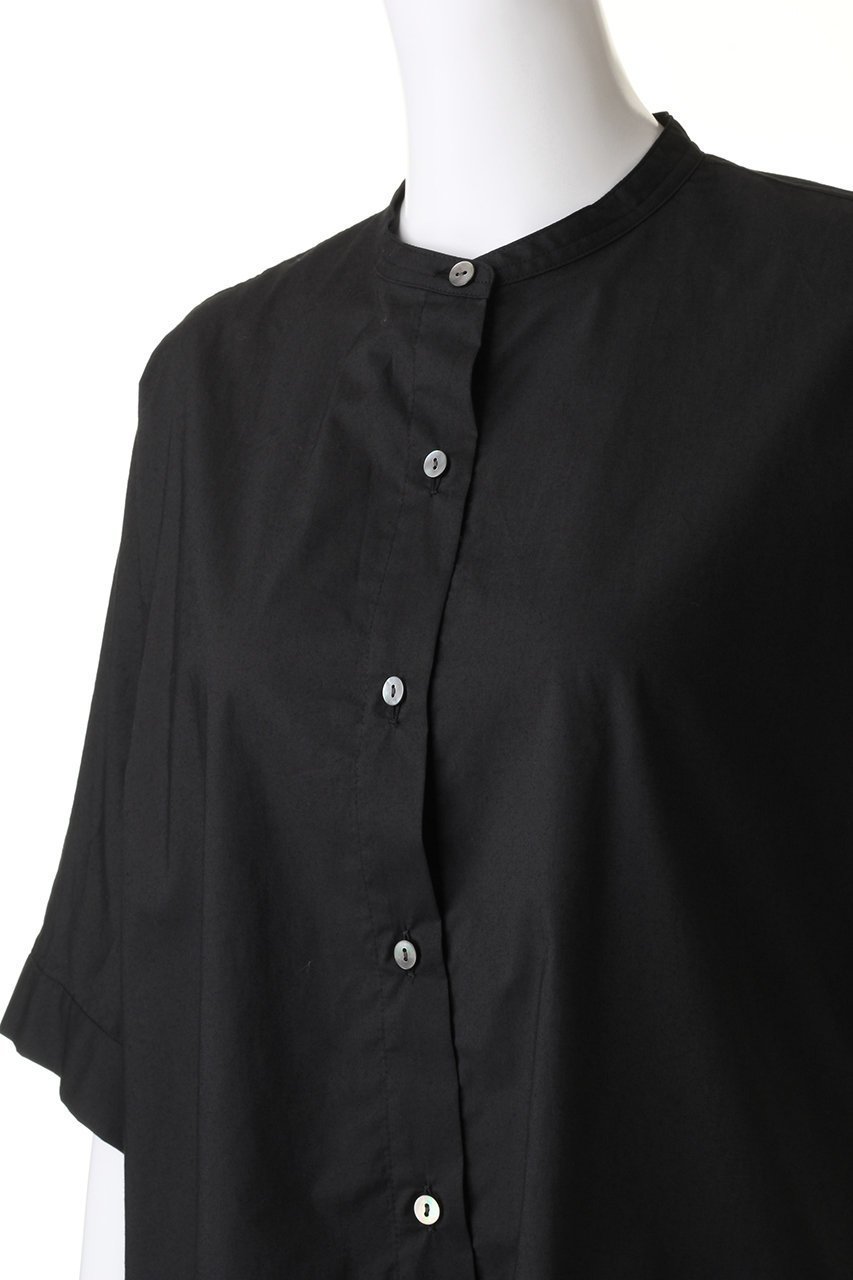 【ミズイロ インド/mizuiro ind】のstand collar wide shirt シャツ 人気、トレンドファッション・服の通販 founy(ファニー) 　ファッション　Fashion　レディースファッション　WOMEN　トップス・カットソー　Tops/Tshirt　シャツ/ブラウス　Shirts/Blouses　ショート　Short　スタンド　Stand　スリット　Slit　スリーブ　Sleeve　トレンド　Trend　バランス　Balance　フォルム　Form　ボトム　Bottom　ワイド　Wide　other-5|ID: prp329100004120760 ipo3291000000031409012